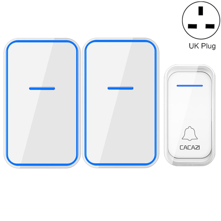 CACAZI A68-2 One to Two Wireless Remote Control Electronic Doorbell Home Smart Digital Wireless Doorbell CACAZI A68-2 One to Two Wireless Remote Control Electronic Doorbell Home Smart Digital Wireless Doorbell